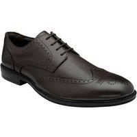 Lotus Men's Chocolate Brown 'Skipton' Leather Brogues | Size: 11