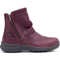 Hotter Women's 'Terrain' GTX Boots in Dark Red | Size: 4
