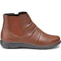 Hotter Women's Wide Fit 'Astley' Chelsea Boots in Tan | Size: 4.5