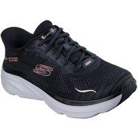 Skechers Women's D'Lux Vapor Clear Horizon Trainers in Black | Size: 5