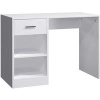 SPETLEK 100cm Computer Desk Study Writing Table in White