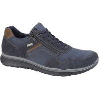 IMAC Men's Casual Leather Shoes in Navy | Size: 11