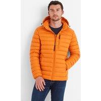TOG24 Men's 'North' Hooded Down Jacket in Orange | Size: 4XL