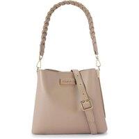 Carvela Women's 'Alessia Plait Midi' Bag in Taupe