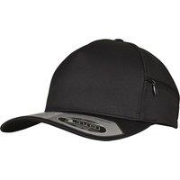 Flexfit by Yupoong Men's 110 Pocket Fresh Cap in Black