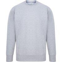 Casual Classics Men's Sweatshirt in Mid Grey | Size: 3XL