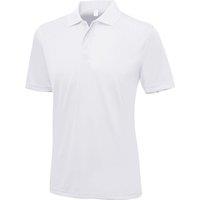 AWDis Men's Just Cool Smooth Short Sleeve Polo Shirt in White | Size: 3XL