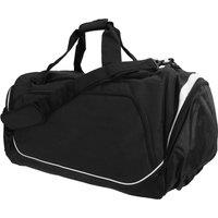 Quadra Men's Pro Team Jumbo Kit Bag Holdall (115 Litres) in Black