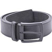 D555 Men's Ozzy Matte Bonded Leather Belt in Black | Size: 72
