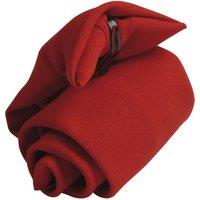 Premier Men's Tie - Plain Workwear Clip On Tie in Red