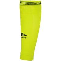 Umbro Men's Diamond Leg Sleeves in Bright Yellow | Size: Large