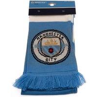 Manchester City FC Men's Bar Scarf in Blue