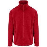 PRO RTX Men's Pro Fleece Jacket in Red | Size: 3XL