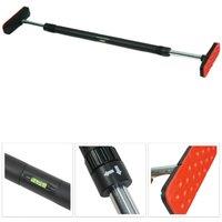 Gr8 Home Adjustable Pull Up Door Bar For Doorway in Black