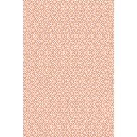 Hoopla Walls Ditsy Diamond - Salmon 10m Wallpaper in Orange