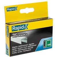 RAPID 140 Series Galvanised Staples in Silver