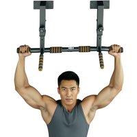 Gr8 Home Adjustable Pull Up Bar Ceiling Wall Joist Mounted in Black