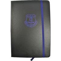 Everton FC Premium Crest A5 Notebook in Black