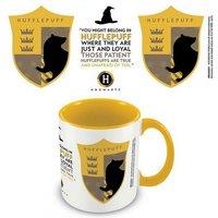Harry Potter Hufflepuff House Pride Inner Two Tone Mug in Yellow