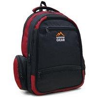 Outdoor Gear School Backpack With Multiple Compartment in Red | Size: Large