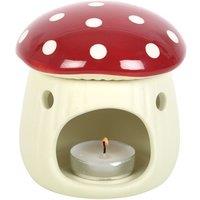 Something Different Mushroom Oil Burner in Cream