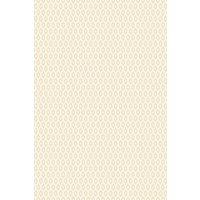 Hoopla Walls Tiny Ogee - Parchment 10m Wallpaper in Nude