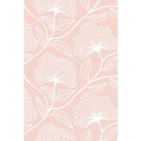 Hoopla Walls Dash Trail - Rose Blush 10m Wallpaper in Pink