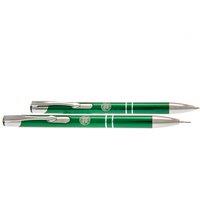 Celtic FC Executive Crest Pen & Pencil Set in Light Green