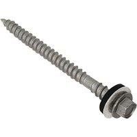 Forgefix Techfast Composite Panel To Timber Hex Screw T17 Gash Point 6.3 X 8 in Silver