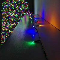 Samuel Alexander 400 LED 40m Premier Christmas Indoor Outdoor Multi Function Battery Operated String Lights with Timer in Multicoloured