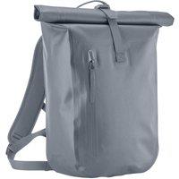 Quadra Men's Roll Top Waterproof 14L Backpack in Pale Grey