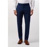 Limehaus Men's Slim Fit Trousers in Blue | Size: 38S