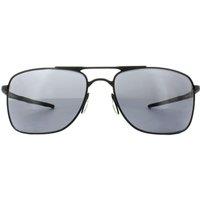 Oakley Men's Rectangle Matte Black Grey Sunglasses