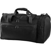 Quadra Men's Universal Holdall Duffle Bag - 35 Litres Pack of 2 in Black