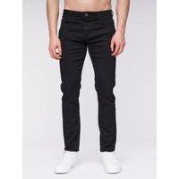 Henleys Men's Mayhen Slim Fit Jeans in Black | Size: W36 L32