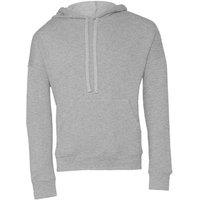 Bella + Canvas Men's Sponge Fleece Hoodie in Grey | Size: XL