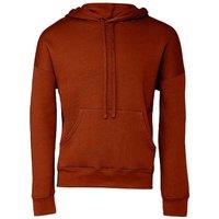 Bella + Canvas Men's Sponge Fleece Hoodie in Red | Size: XL