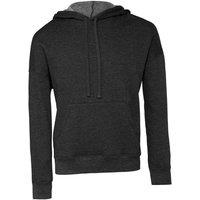Bella + Canvas Men's Sponge Fleece Hoodie in Charcoal | Size: XL