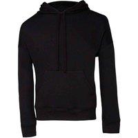 Bella + Canvas Men's Sponge Fleece Hoodie in Black | Size: XS