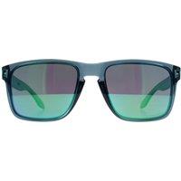 Oakley Men's Square Crystal Black Prizm Jade Holbrook XL in Grey