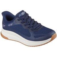 Skechers Women's BOBS Squad 4 Staple Look Trainer in Navy | Size: 8
