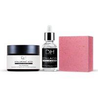 Dr H Women's Collagen + Hyaluronic Acid Anti-Ageing Skincare Gift Set in White