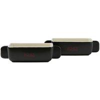Vinga Monte Neu Mini Casserole Dish Pack of 2 in Black