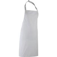 Premier Colours Bib Apron Workwear in Silver