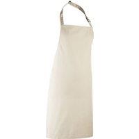 Premier Colours Bib Apron Workwear in Natural
