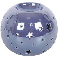 Something Different Iridescent Star Oil Burner in Purple