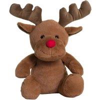 Mumbles Reindeer Plush Toy in Brown | Size: Medium