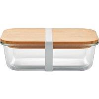 MidOcean Tundra Bamboo Lunch Box in Clear