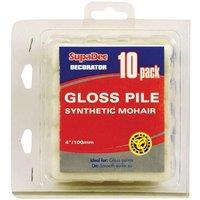 SupaDec Gloss Mini Roller (Pack of 10) in Cream