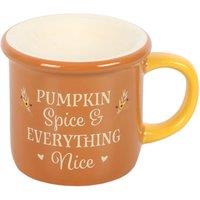 Something Different Pumpkin Spice & Everything Nice Mug Oil Burner in Brown